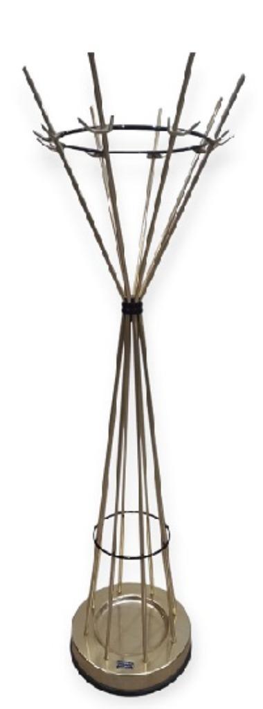 Italiaanse design roterende kapstok, Huis en Inrichting, Woonaccessoires | Kapstokken, Gebruikt, Staande kapstok, 150 tot 200 cm