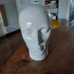 Wit keramisch hoofd ., Ophalen of Verzenden
