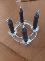 Pukeberg glasring Zweeds, MCM kandelaar, Ophalen of Verzenden
