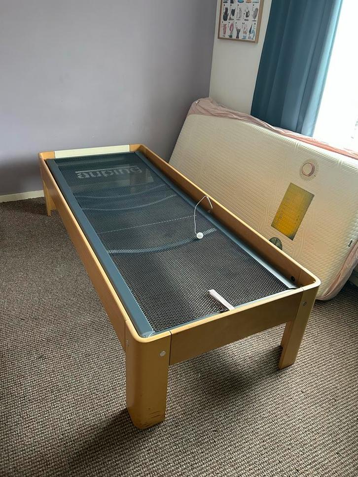 Auping Auronde beuken | Bed 80 x 200 cm evt. 160 x 200, Huis en Inrichting, Slaapkamer | Bedden, Gebruikt, Eenpersoons, 80 cm