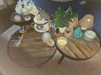 ZGAN set van 3 salontafels, zware kwaliteit, Ophalen, 50 tot 100 cm, Zo goed als nieuw, Minder dan 50 cm