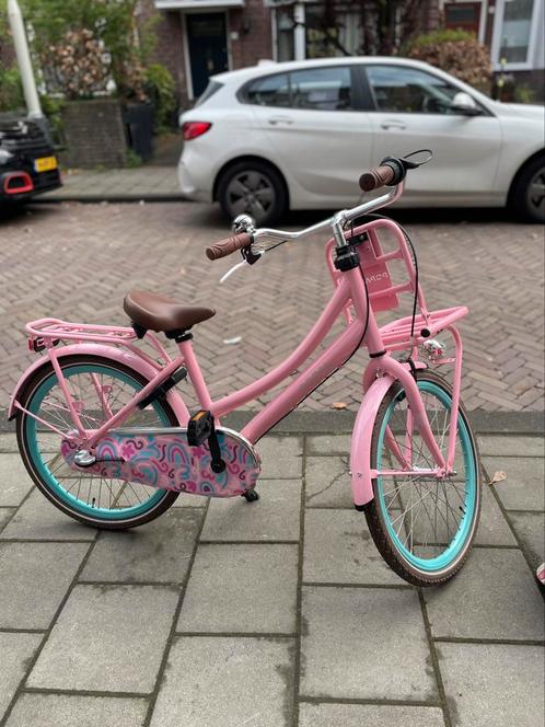 NEW Popal fiets - Daily Dutch Basic+ 22 Mint Roze, Fietsen en Brommers, Fietsen | Meisjes, Nieuw, 22 inch, Ophalen