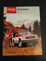 Brochure GMC S-15 Jimmy 1987 USA, Ophalen of Verzenden, Zo goed als nieuw, Overige merken