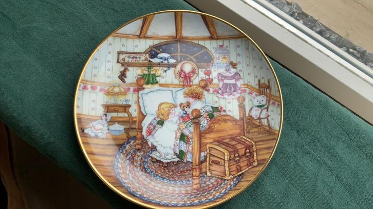 Franklin Mint limited edition Sweet Dreams porcelain bord, Antiek en Kunst, Antiek | Wandborden en Tegels, Ophalen of Verzenden