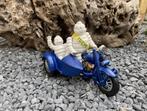 Gietijzeren decoratie Michelin mannen op motor met zijspan, Overige typen, Nieuw, Ophalen of Verzenden, Nvt