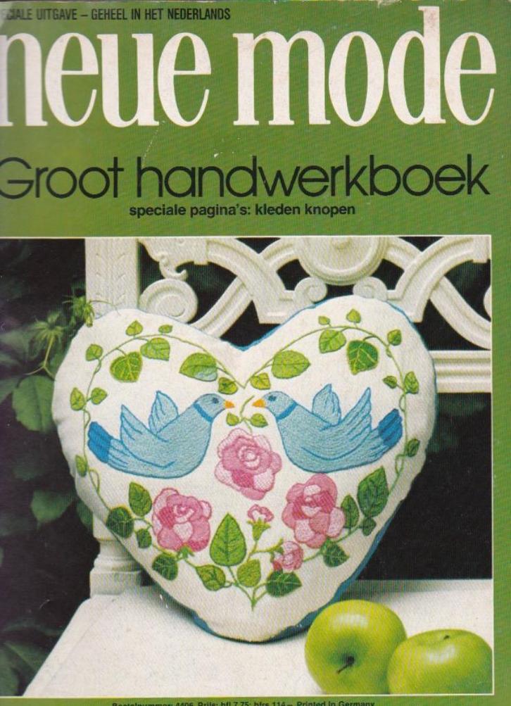 Burda Neue Mode - Groot Handwerkboek, Boeken, Hobby en Vrije tijd, Zo goed als nieuw, Borduren en Naaien, Ophalen of Verzenden