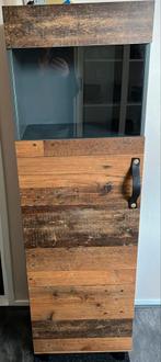 Mooie buffet/vitrinekast, Huis en Inrichting, Kasten | Buffetkasten, Ophalen, 50 tot 100 cm, Zo goed als nieuw, Minder dan 100 cm