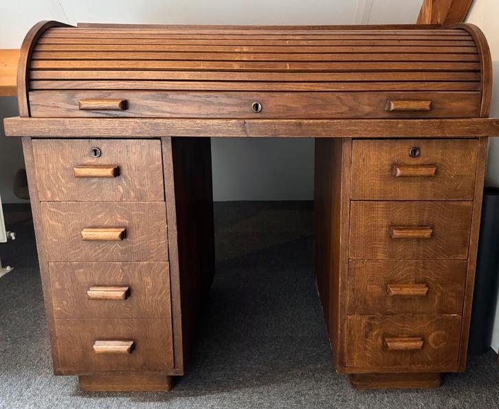 Rolluik bureau, Antiek en Kunst, Antiek | Kantoor en Zakelijk, Ophalen