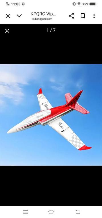nieuw in de doos edf 64 mm Viper jet pnp rtf compleet.       beschikbaar voor biedingen