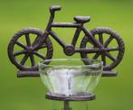 metalen regenmeter met gietijzeren fiets donkerbruin RM159, Tuin en Terras, Robanjer, Nieuw, Ophalen of Verzenden, Info@robanjer.nl