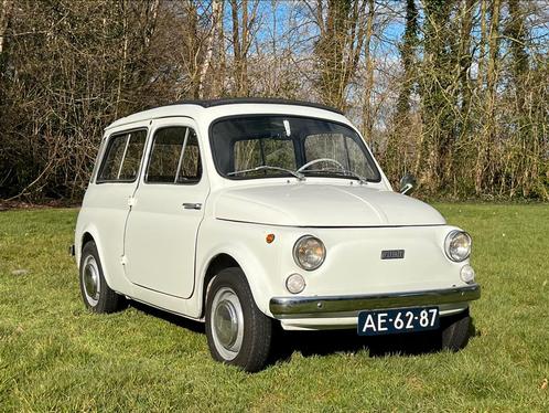 Prachtige en schattige Fiat 500 Giardiniera (1965), Auto's, Oldtimers, Particulier, Benzine, Overige carrosserieën, Handgeschakeld