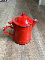 Vintage rood emaille -divers, Antiek en Kunst, Antiek | Emaille, Ophalen
