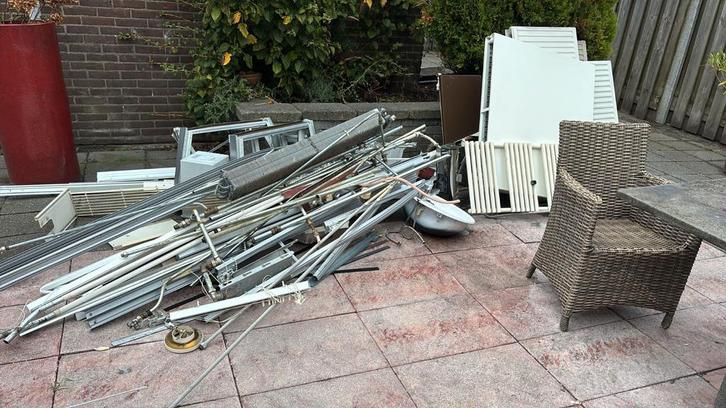 Gratis oud ijzer ophalen Spijkenisse - AML Metals, Doe-het-zelf en Verbouw, Overige Doe-het-zelf en Verbouw, Gebruikt, Ophalen