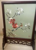 Chinese aquarel op mooie console, Verzenden