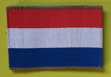 Patch/Mouwembleem Nederlandse Vlag 9 x 6 cm nieuw beschikbaar voor biedingen