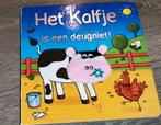 Het Kalfje is een deugniet! Boek met knuffel, Ophalen of Verzenden, Gebruikt, Overige typen