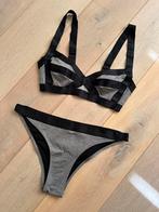 Bikini H&M zwart grijs maat 36, H&M, Ophalen of Verzenden, Zo goed als nieuw, Bikini
