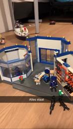 Playmobil Politiebureau + bus, Kinderen en Baby's, Speelgoed | Playmobil, Ophalen of Verzenden, Gebruikt, Complete set
