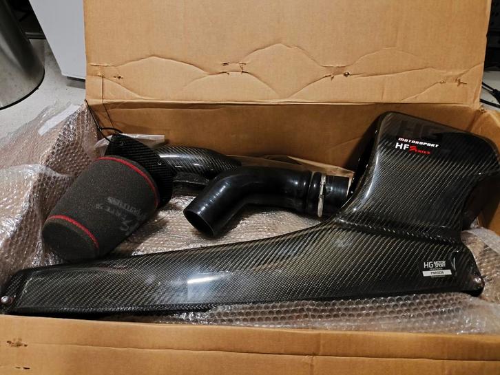 Carbon Intake hg motorsport 1.8/2.0 tsi gen3 Vag auto's, Auto-onderdelen, Motor en Toebehoren, Audi, Seat, Volkswagen, Skoda, Gebruikt
