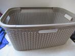 CURVER style WASMAND 45 liter, bruin, Ophalen of Verzenden, Zo goed als nieuw, Bruin, Overige typen