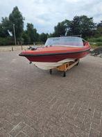 speedboot met stallingbok, Ophalen, Gebruikt