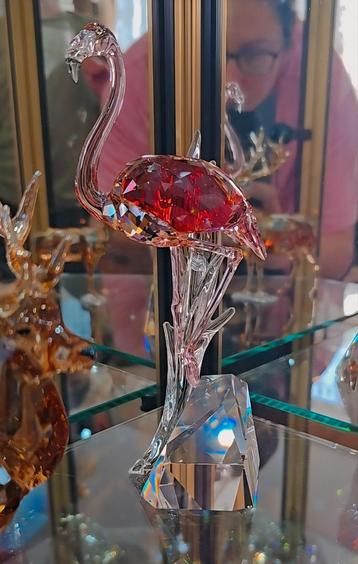 Swarovski kristal Flamingo compleet in doos beschikbaar voor biedingen