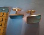 Vintage manchetknopen Parelmoer, Sieraden, Tassen en Uiterlijk, Manchetknopen, Ophalen of Verzenden, Zo goed als nieuw, Overige materialen
