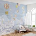 Kinderkamer behang Rooftop Ralley, luchtballon, ballon, Kinderen en Baby's, Kinderkamer | Inrichting en Decoratie, Verzenden