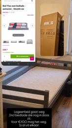 Bed Ties incl onderbed en 1 matras., Ophalen of Verzenden, Zo goed als nieuw, Eenpersoons