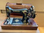 Antieke Singer Naaimachine met Houten Koffer, Antiek en Kunst, Antiek | Naaimachines, Ophalen