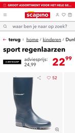 Dunlop 34 kinder laars donkerblauw, Ophalen, Jongen of Meisje, Dunlop, Laarzen