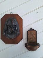 Wijwaterbakje en maria, Ophalen of Verzenden