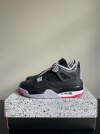 Nike Air Jordan 4 Retro Bred “Reimagined” 44, Zwart, Nieuw, Ophalen of Verzenden, Sneakers of Gympen