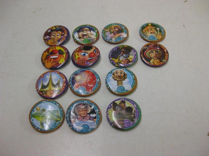 efteling buttons in koop (69), Verzamelen, Efteling, Gebruikt, Button of Speldje, Ophalen of Verzenden