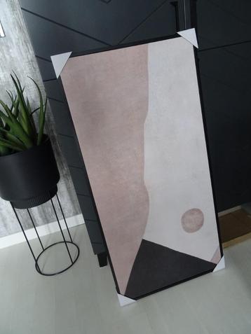 TRENDY LANGWERPIG SCHILDERIJ -NIEUW - 50x100cm -KOOPJE!!!! beschikbaar voor biedingen