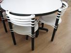 Design Eetkamerset Kurt Thut voor Dietiker 1980 Memphis Stij, Ophalen, Gebruikt, Memphis, 4 tot 6 stoelen