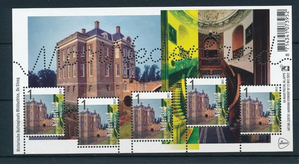 Mooi Nederland 2012 Middachten Nvph 2935, Verzenden, Na 1940, Postfris