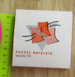 puzzel drieluik 1993     9 kaartjes in doosje media expresse, Hobby en Vrije tijd, Denksport en Puzzels, Overige typen, Minder dan 500 stukjes