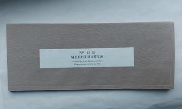 43B stafkaart uit 1959 Middelharnis Den Bommel Nieuwe Tonge beschikbaar voor biedingen