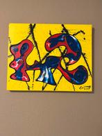 Erik Loman Acryl op linnen, Antiek en Kunst, Ophalen of Verzenden