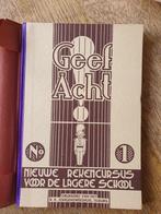 Geef Acht, Oud rekenboekje lagere school, Ophalen of Verzenden, Gebruikt