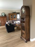 Prachtige Nostagische Jugend Still staande klok eiken, Huis en Inrichting, Ophalen, Gebruikt, Analoog, Staande klok