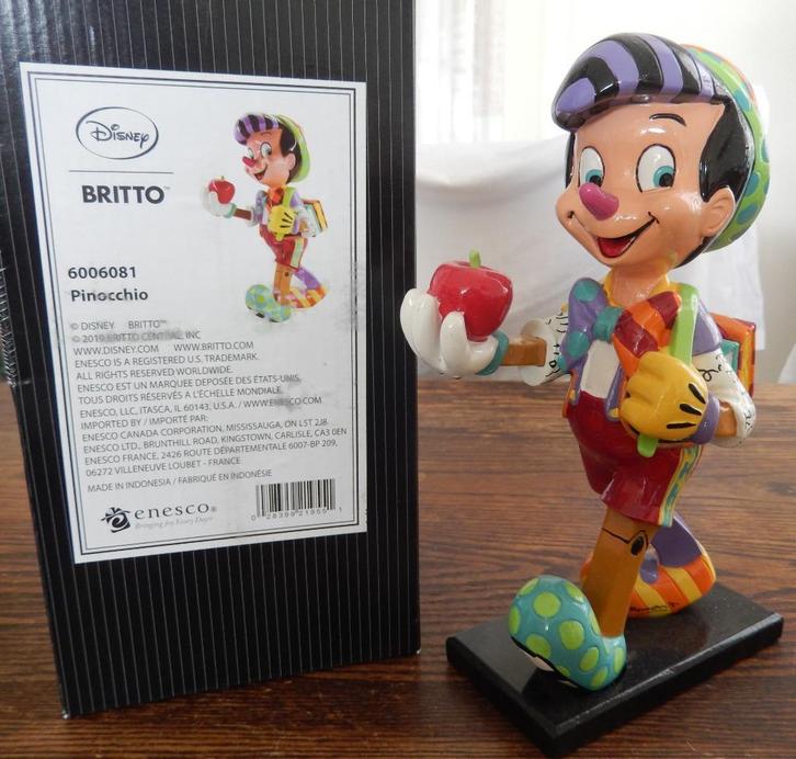 Pinoccio, nr 6006081 uit 2019, Verzamelen, Disney, Zo goed als nieuw, Beeldje of Figuurtje, Peter Pan of Pinokkio, Ophalen