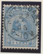 NEDERLAND, KLEINROND ROTTERDAM 4 OP NR. 35, CAT.W. € 45,00, Ophalen of Verzenden, T/m 1940, Gestempeld