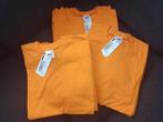 Oranje heren t-shirts, Fruit of the loom., Kleding | Heren, T-shirts, Nieuw, Oranje, Ophalen of Verzenden, Fruit of the loom