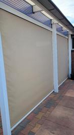 2x screens ,schermen handbediend, Tuin en Terras, Zonneschermen, Gebruikt, Verzenden, Minder dan 250 cm, 150 tot 300 cm