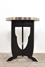 Art deco salontafel eikenhout tafel side table jaren 20, Huis en Inrichting, Tafels | Bijzettafels, Ophalen of Verzenden, Gebruikt