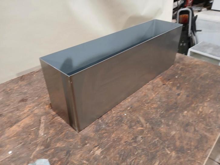 RVS Design Bloembakken Topline - Diverse Maten, Tuin en Terras, Bloembakken en Plantenbakken, Ophalen of Verzenden