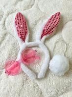 Konijnen Verkleedset met Oren en Bril, Ophalen of Verzenden, Zo goed als nieuw, Carnaval
