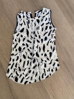 Mouwloos T-shirt met print, maat S, Ophalen of Verzenden, Zo goed als nieuw, Zara, Beige